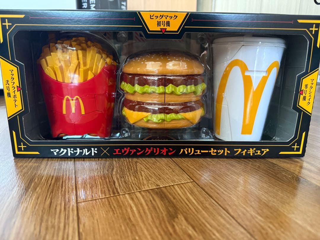 マクドナルド × エヴァンゲリオン バリューパセット フィギュア