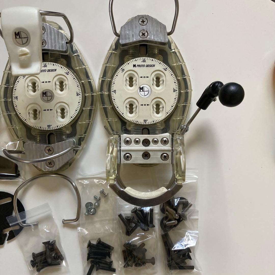 M−プロトデザイン アルペン スノーボード ステップイン バイン