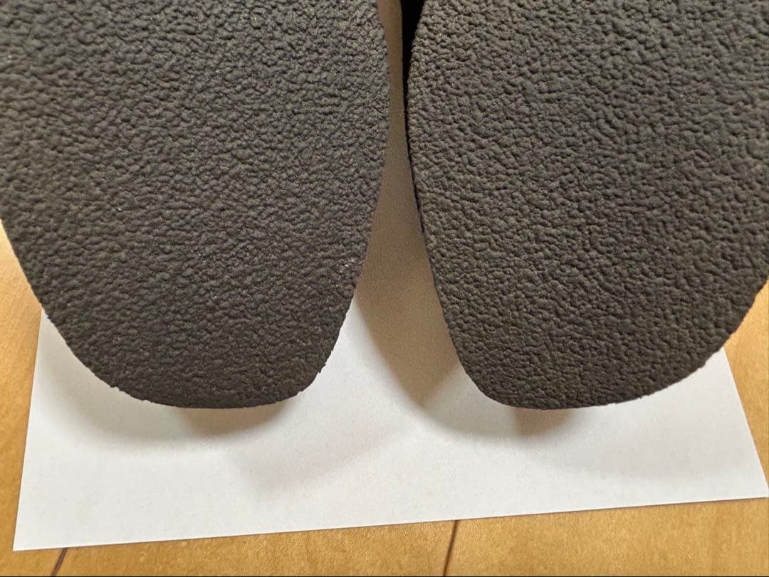 【美品】デッキシューズ モカシン ワラビー ブラックスエード　レディース