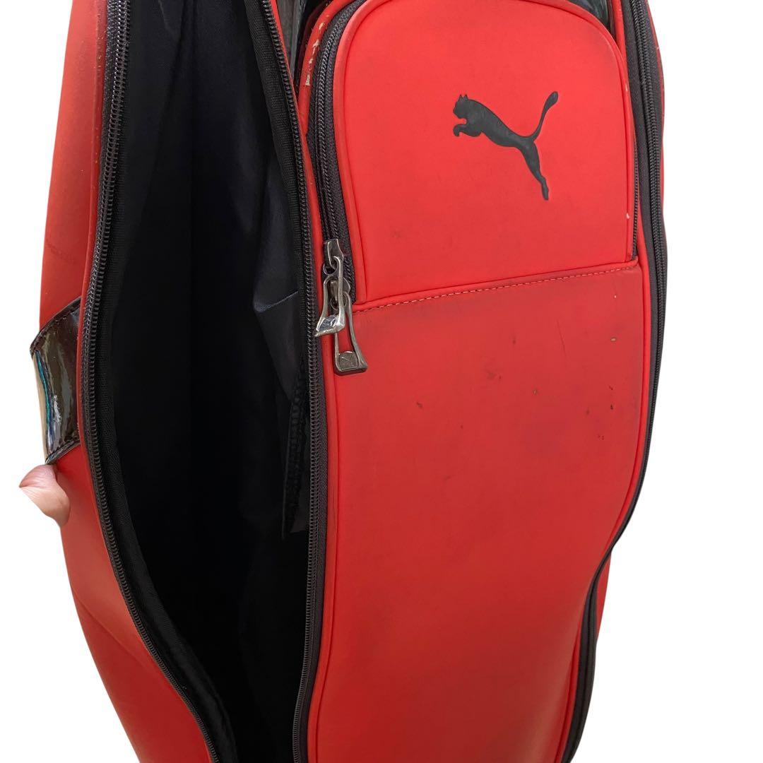 PUMA プーマ キャディバッグ 赤