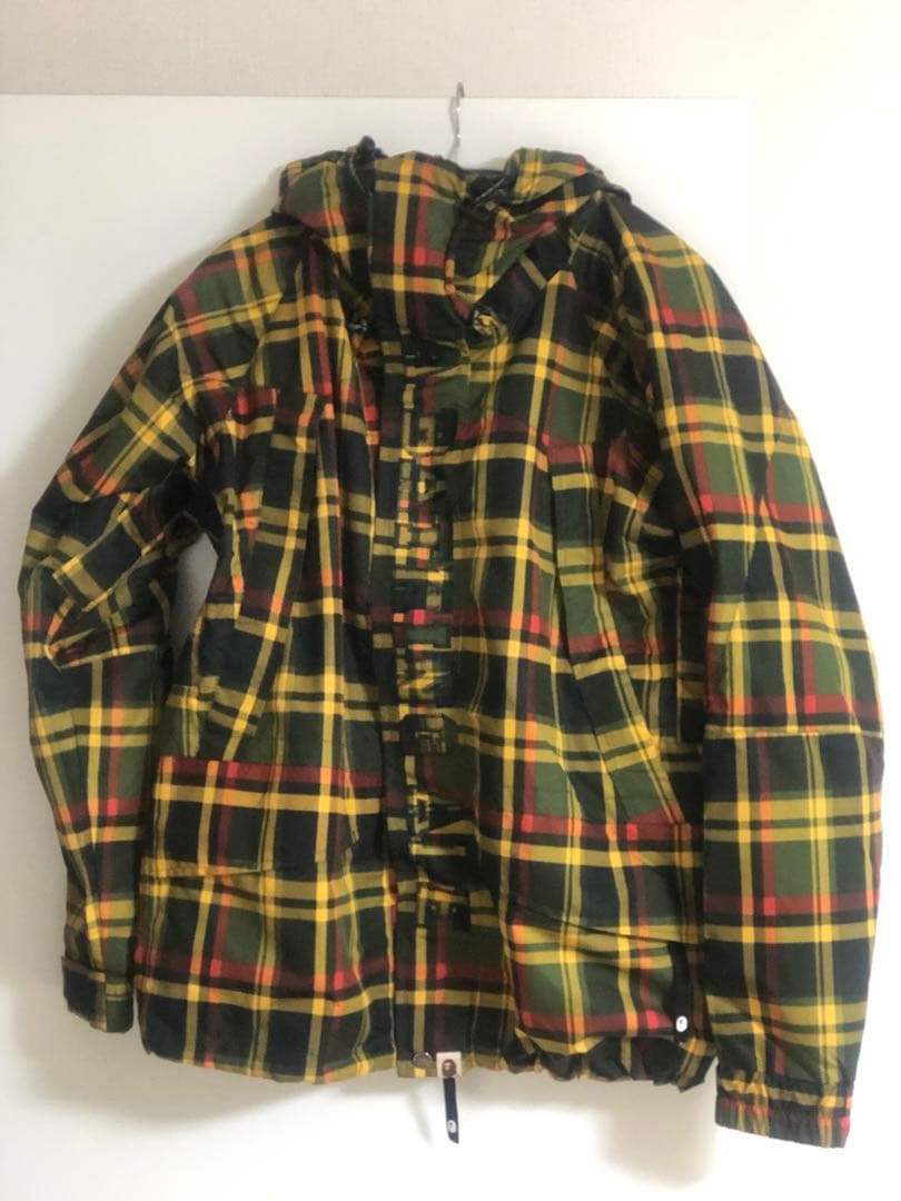 スノーボードウェア チェック柄ジャケット
