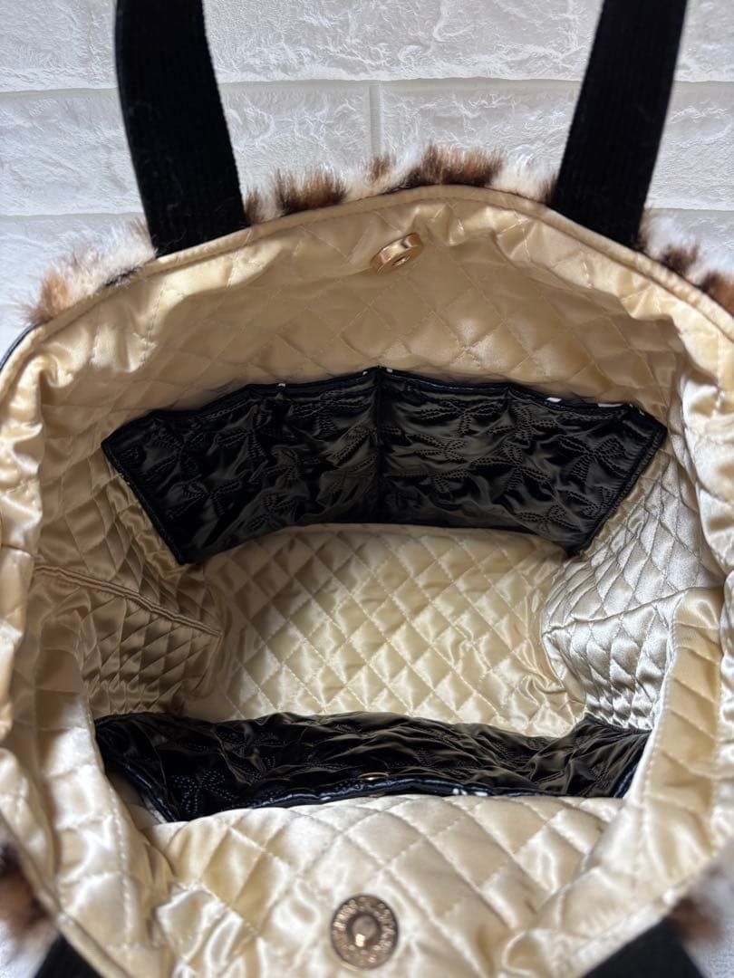 う*ん様 コヤンイサムチョン　サイドファスナーバッグ　サンダーちゃん　ヒョウ柄