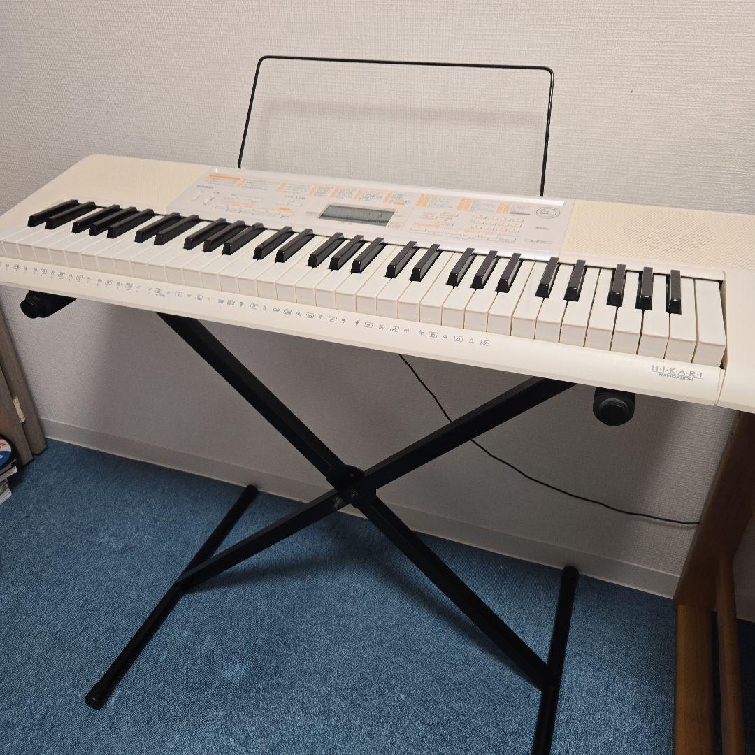 CASIO LK-118 電子キーボード 本体スタンド付