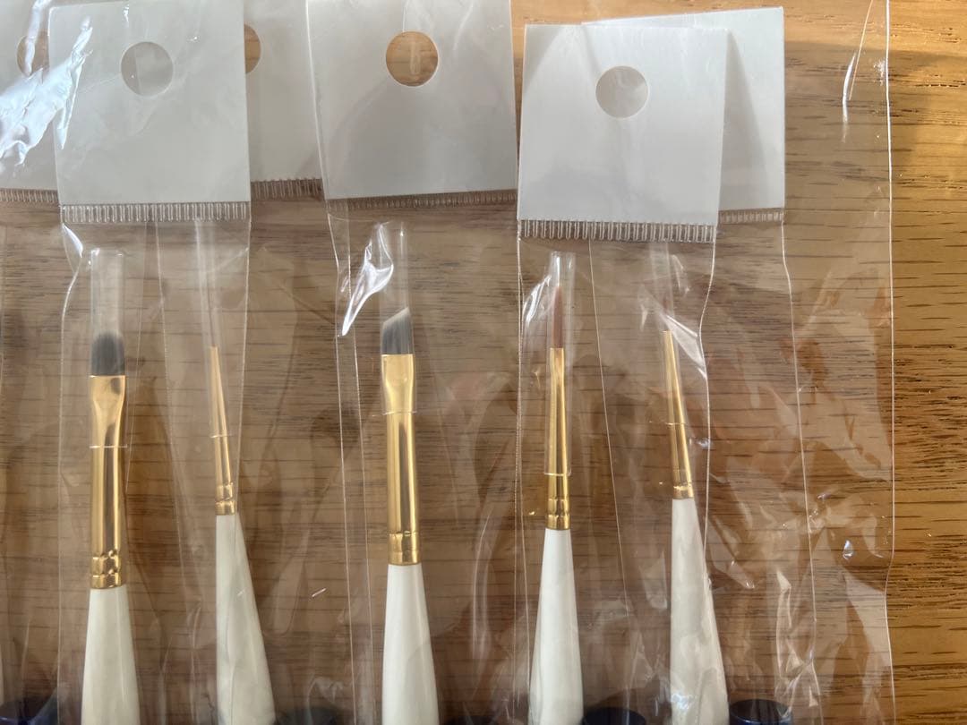 リーフプレミアム　ネイル筆　ジェル用筆　ブラシ　6本セット