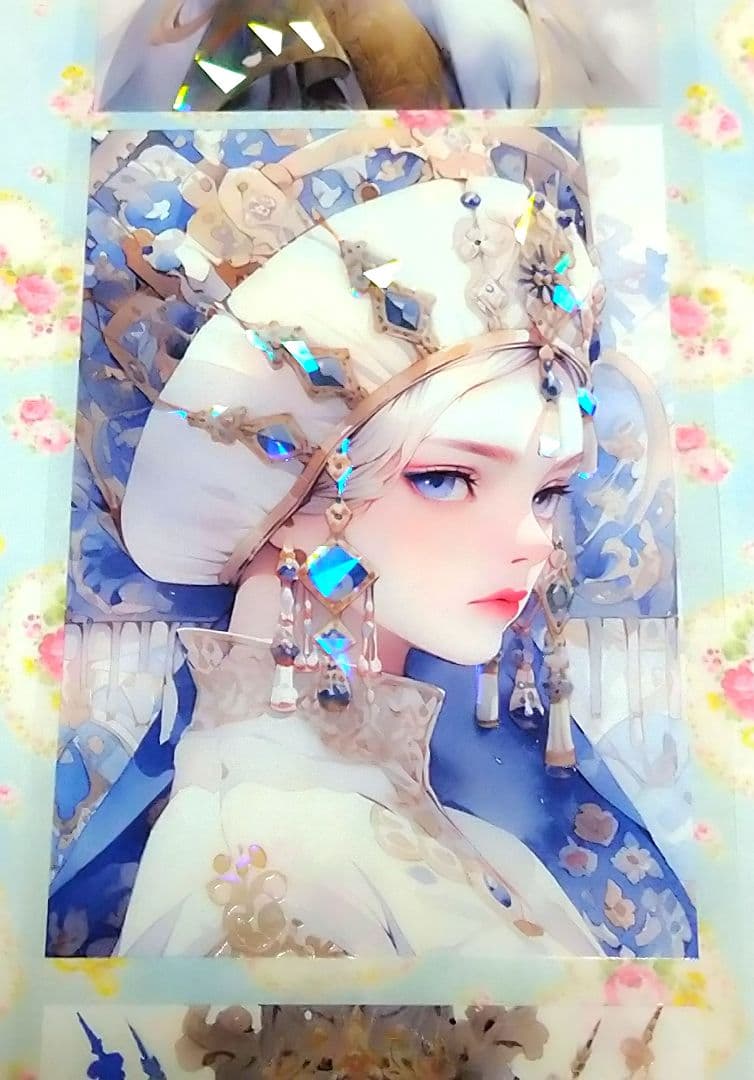 廃盤品✩J835＃旧约(贝壳光)听风芥尘切り売り海外人物女の子AIマステ