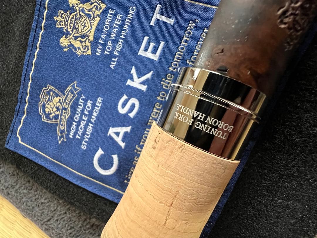 カスケット5ftボロンハンドル　エンブレムウッド　新品未使用品