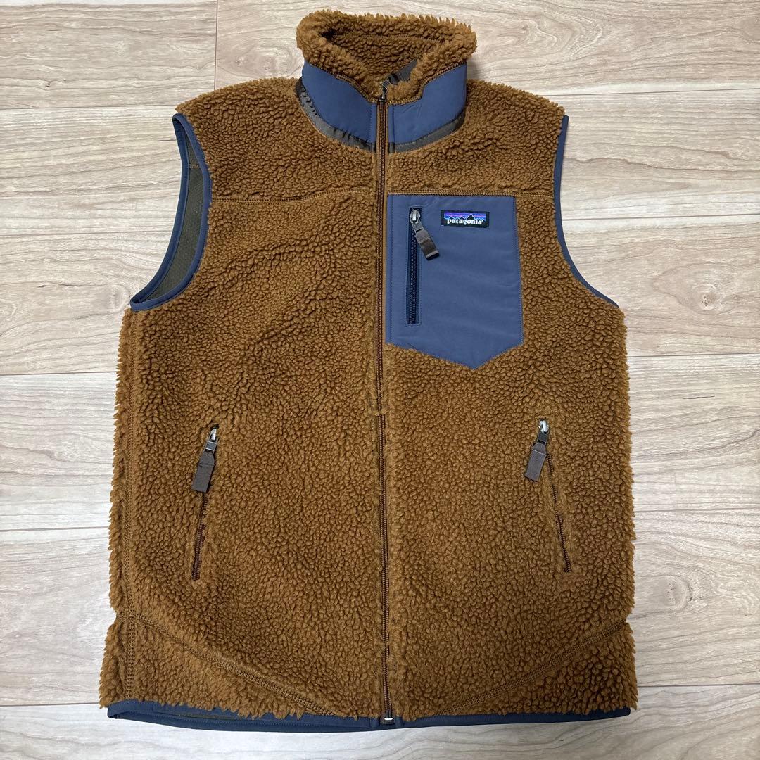 未使用新品　パタゴニア クラッシックレトロＸ ベスト ブラウン 23048 S