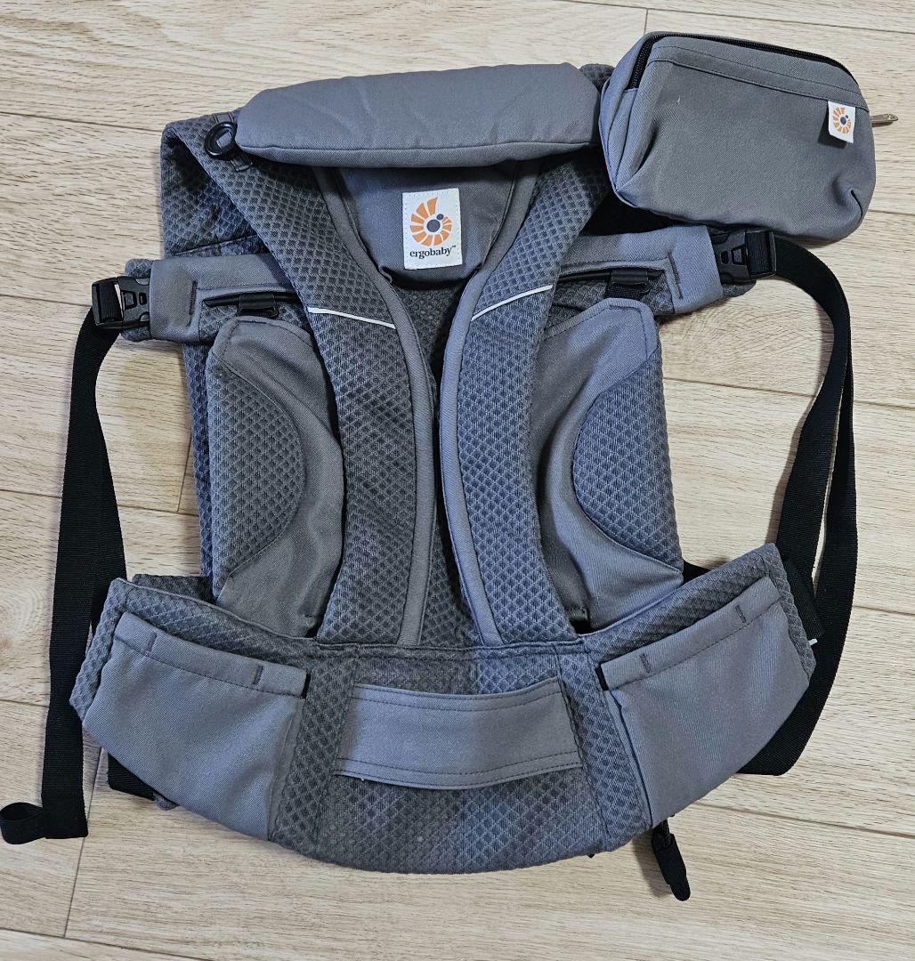 エルゴ　オムニブリーズ　抱っこ紐 グレー