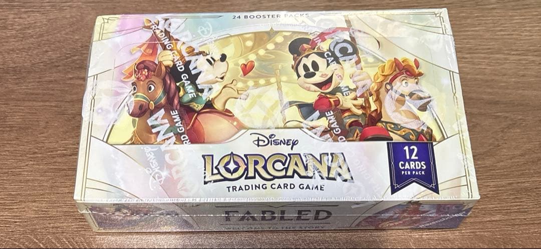 柑*)様 ディズニー ロルカナ 英語版 第9弾 Fabled ブースターボックス