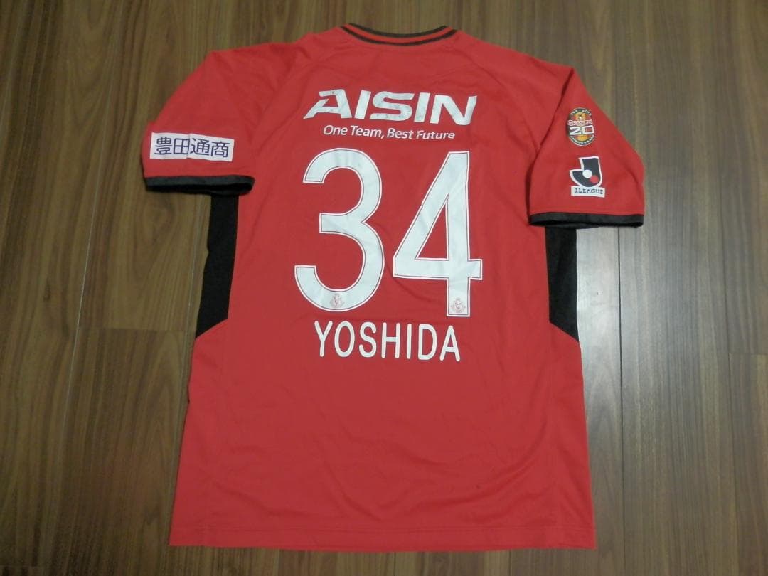 【NEW】【吉田眞紀人】【Jリーグパッチ付】名古屋グランパス(2011/12)