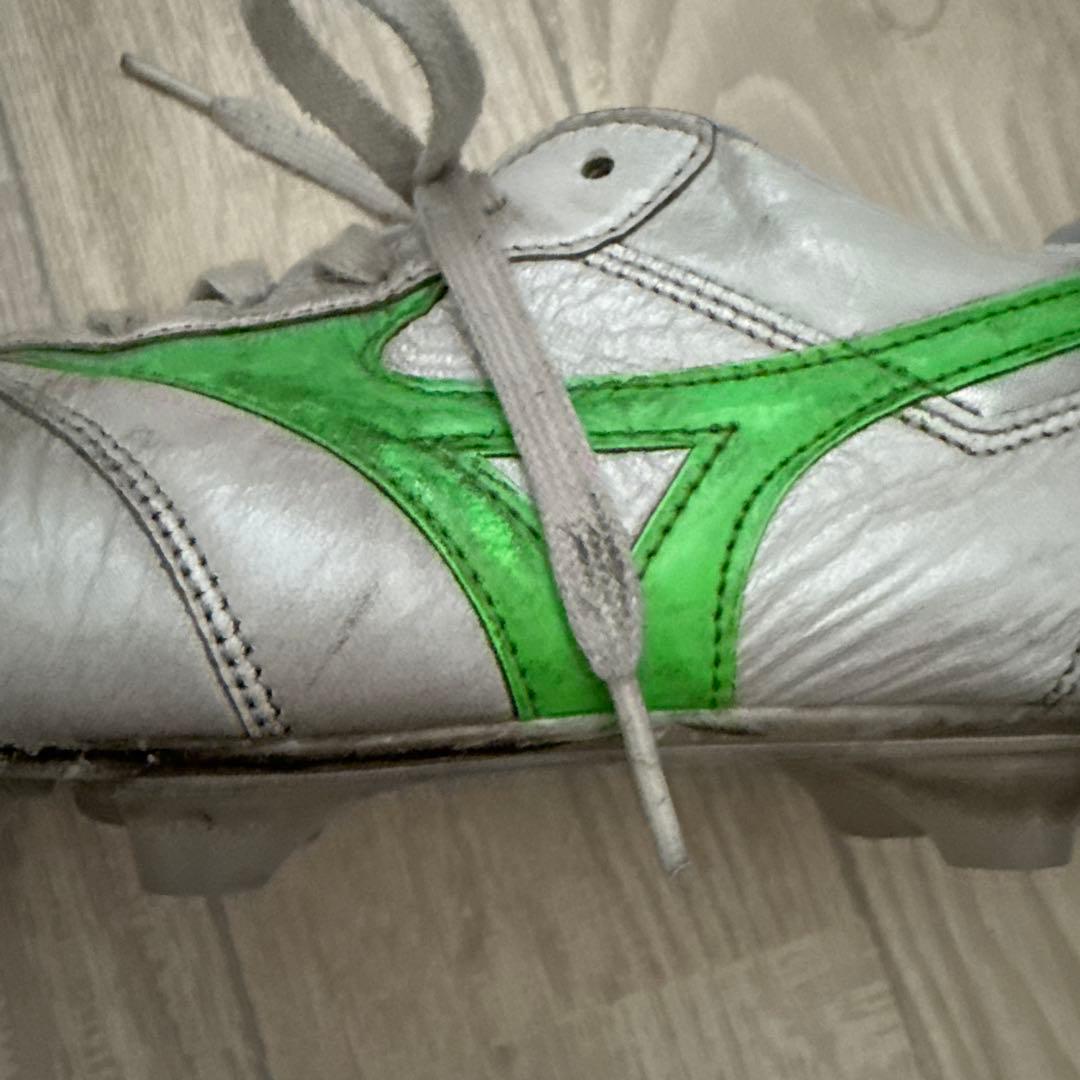 モレリア2Japanサッカーシューズ 日本製 ホワイト/グリーン　限定　グリーン