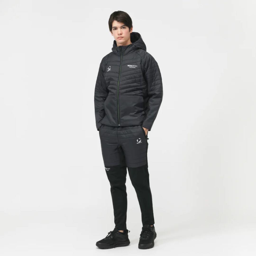 デサントTHERMOハイブリットフーディ&パンツ上下MOVESPORT