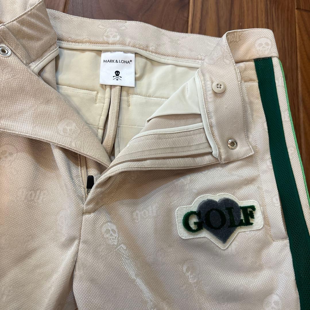 美品MARK & LONA ゴルフパンツ