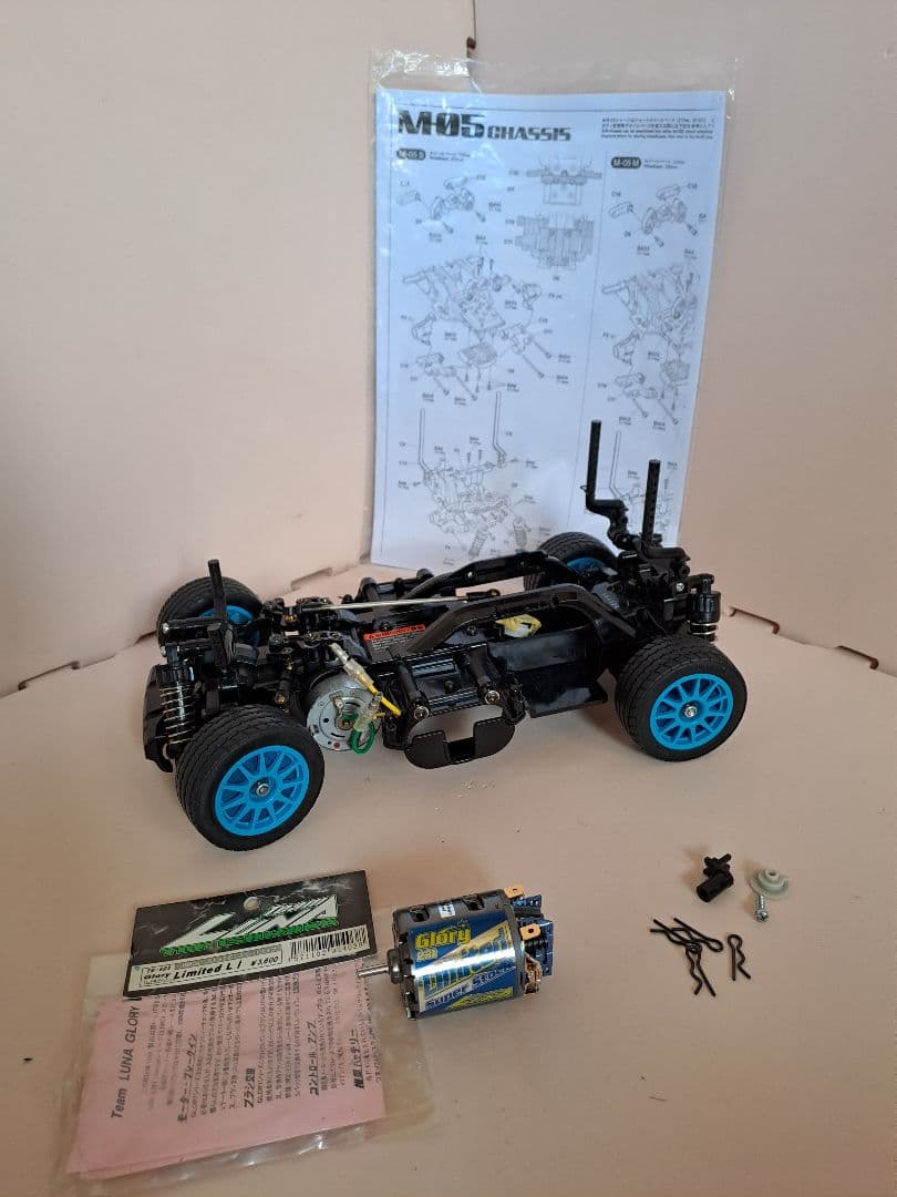 Mシャーシ M-05 ストックモーター付き タミヤ ラジコン