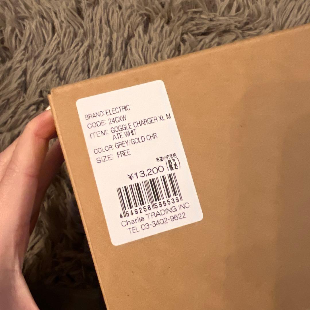 【期間限定】ELECTRIC CHARGER XL ゴーグル ホワイト