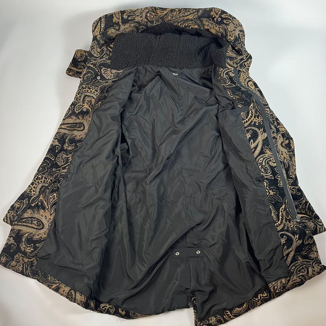 美品　glamb　グラム　モッズコート　ペイズリー柄 M