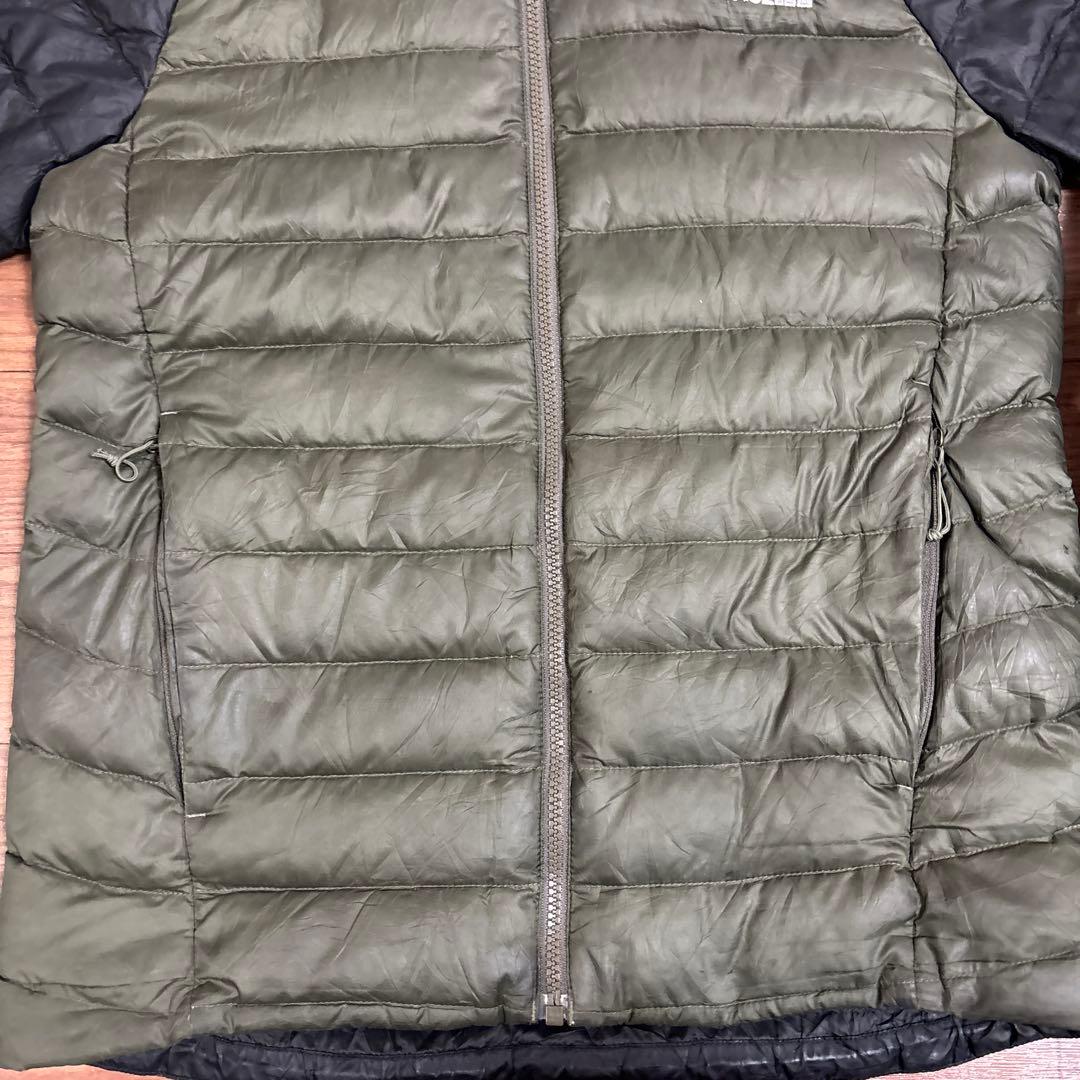 THE NORTH FACE ダウン　ダウンジャケット　カーキ　800フィル