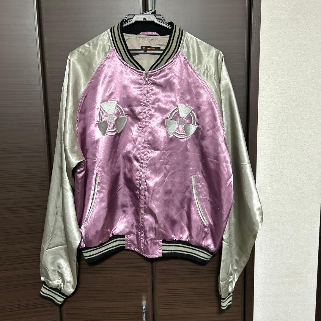 LEMONed ピンク サテン スカジャンhide MUSEUM サイズ フリー