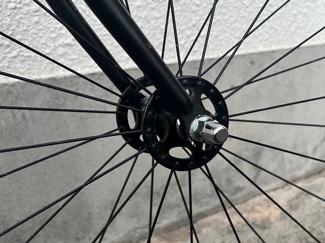 Fuji feather フジ フェザー ブラック 58cm シートポスト固着有