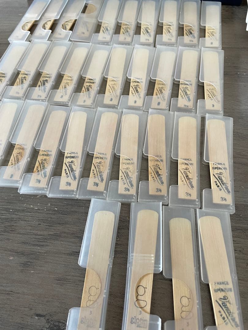 Vandoren バンドレン クラリネット リード まとめ売り 強度3〜3½