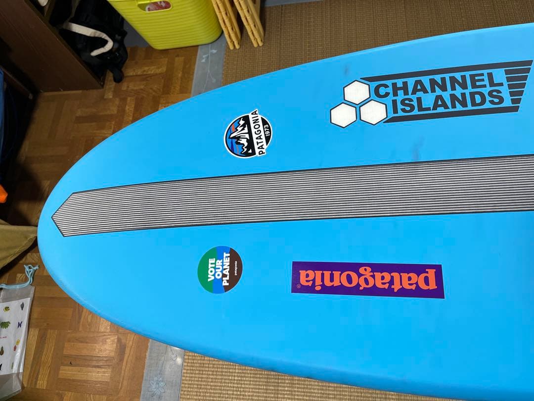 アルメリックサーフボード。chancho7.6Blue美品