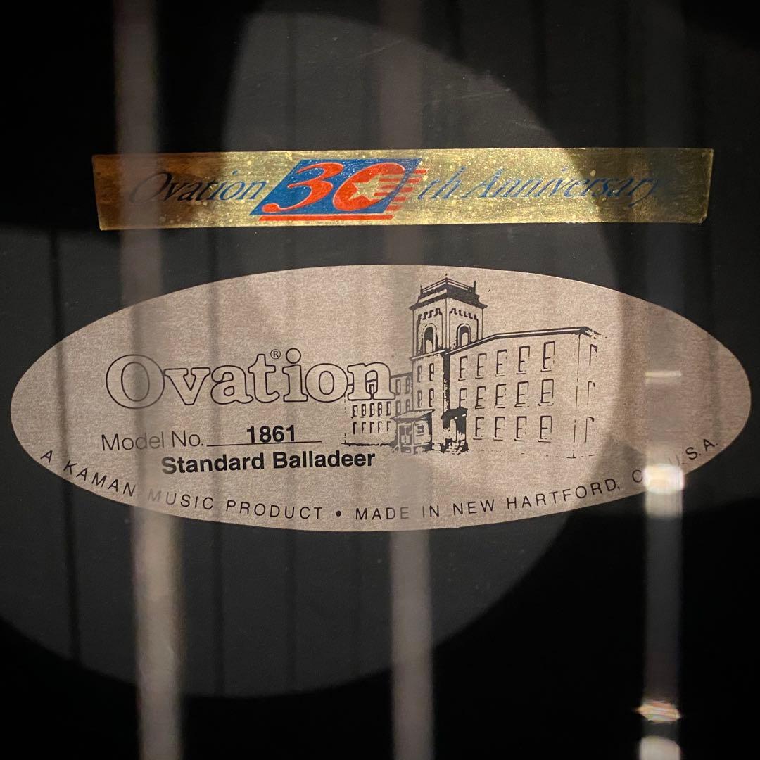 ギター Ovation USA 1861 Standard Balladeer