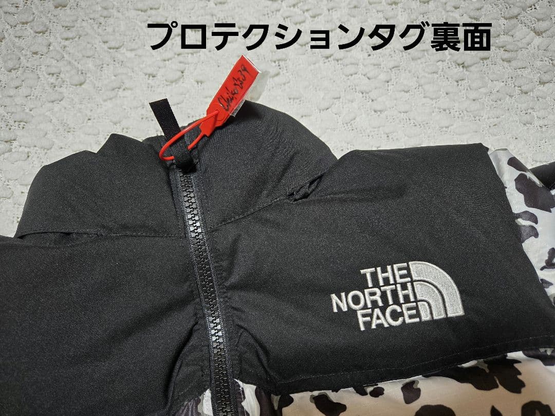 THE NORTH FACE ダウンジャケット ヒョウ柄 中古