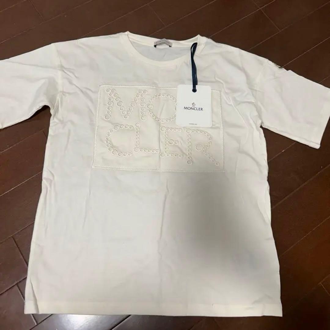 MONCLER ホワイト Tシャツ 12A