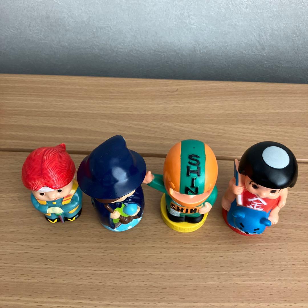 レトロ　貯金箱　ソフビ　信用金庫　信ちゃん
