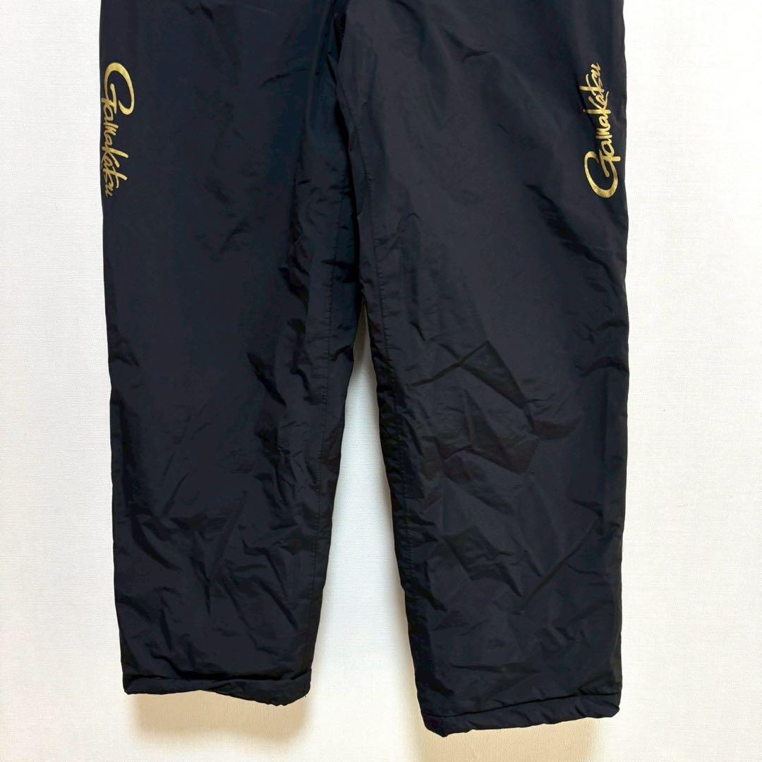 Gamakatsu ウィンドブレーカー ブラック 黒 L ジャージ 上下セット