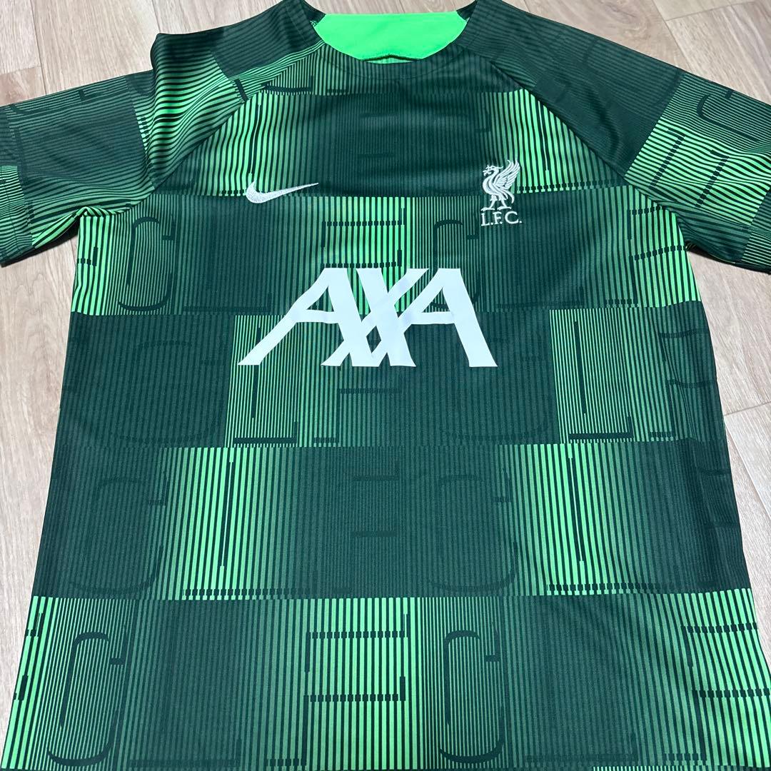 リバプールFC 緑色 ゴールキーパーシャツ