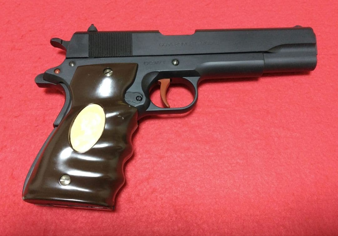 WA 緋弾のアリア コルトガバメント シルバー ブラック 2丁セット