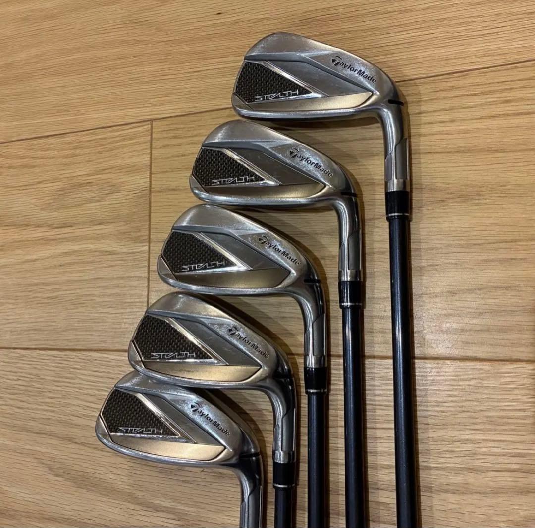 【最安価格！】TaylorMade テーラーメイド　ステルス アイアンセット