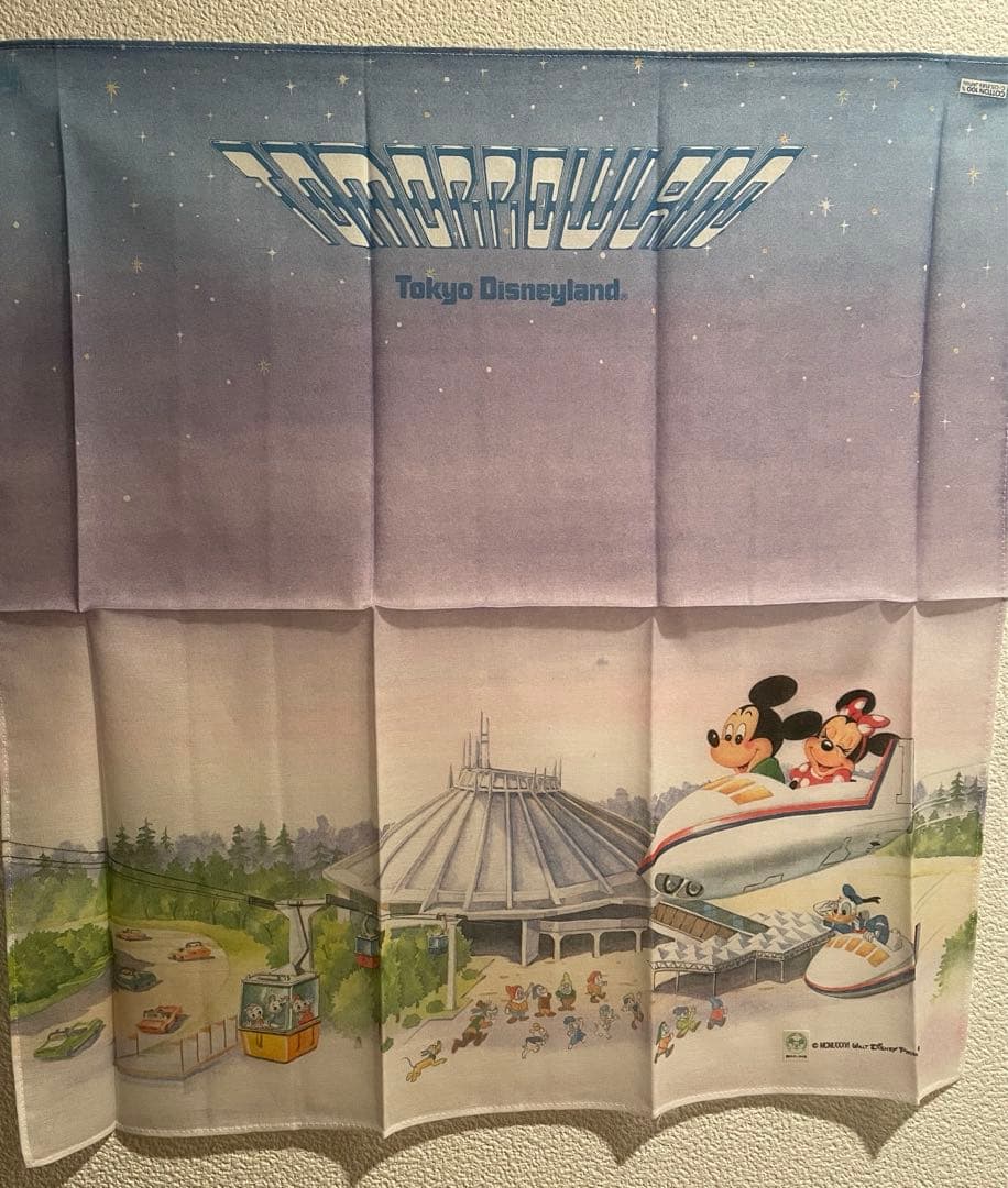 トゥモローランド 初期 ハンカチ disney