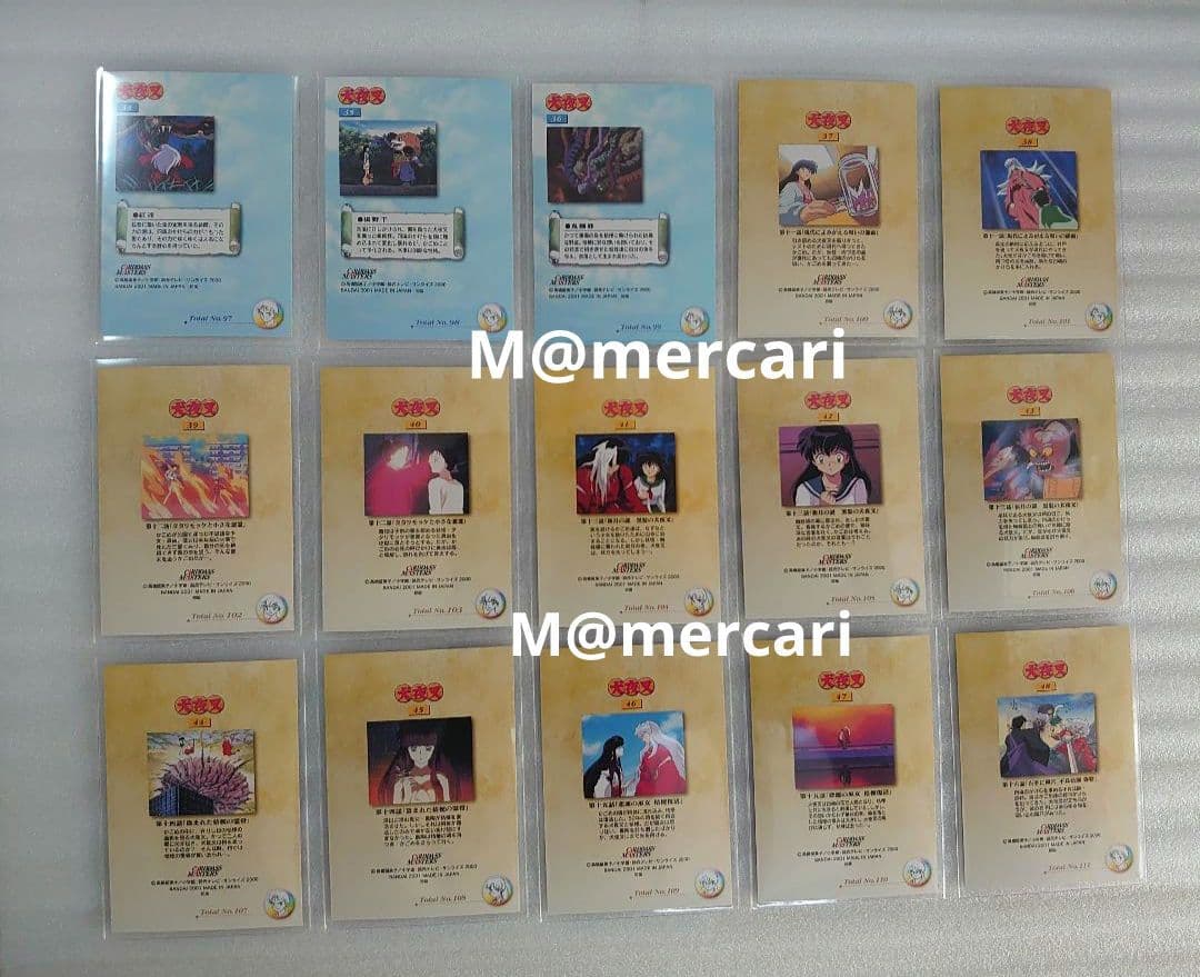 犬夜叉 カードダスマスターズ 第二幕 74枚 コンプリート 高橋留美子