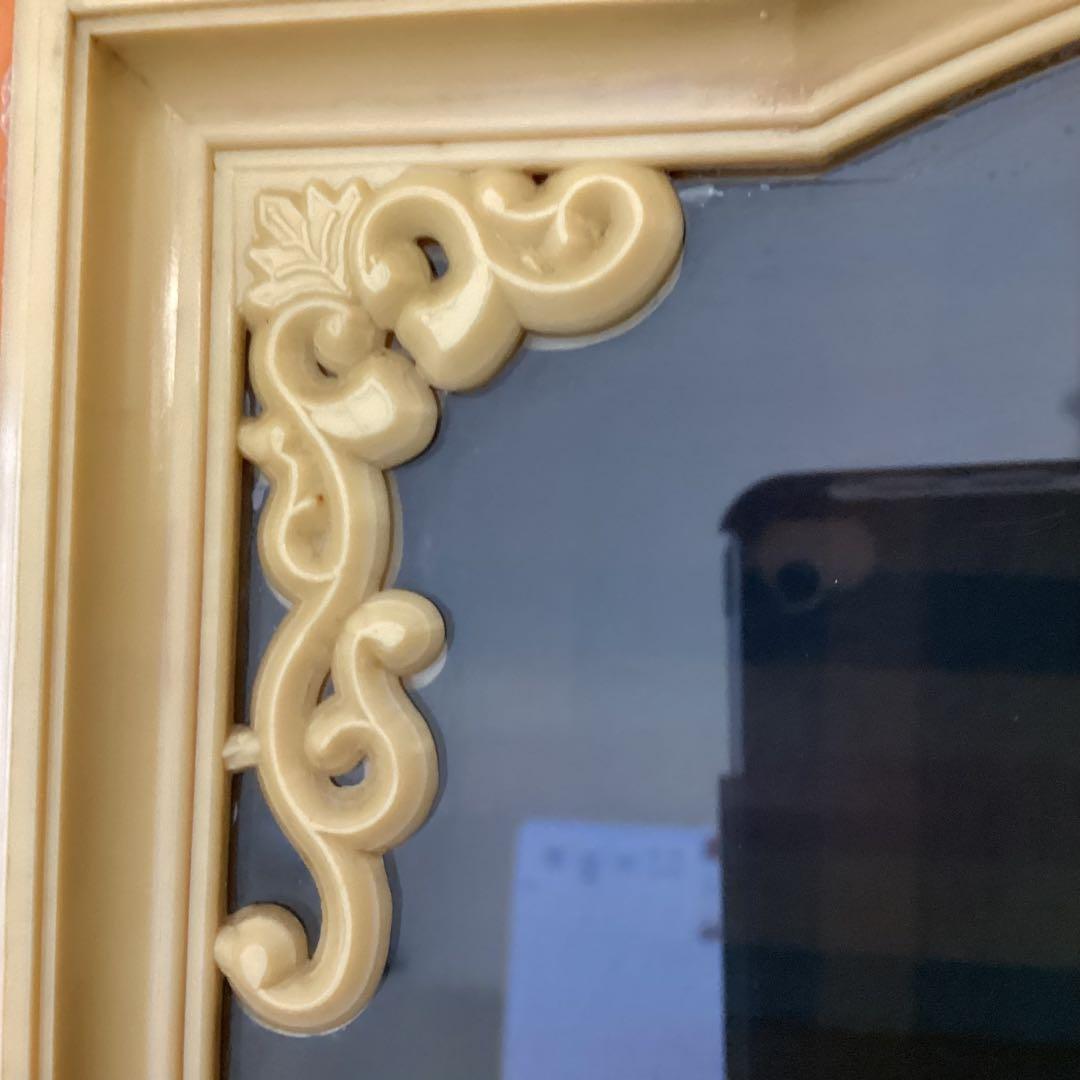 昭和レトロ 本棚 引き出し4段 レトロポップ 食器棚 飾り棚 シェルフ オレンジ