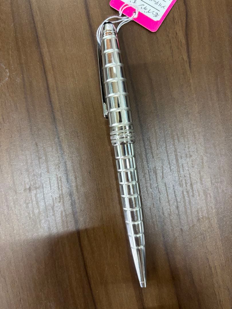 モンブランボールペンソリテールプラチナプレートファセット