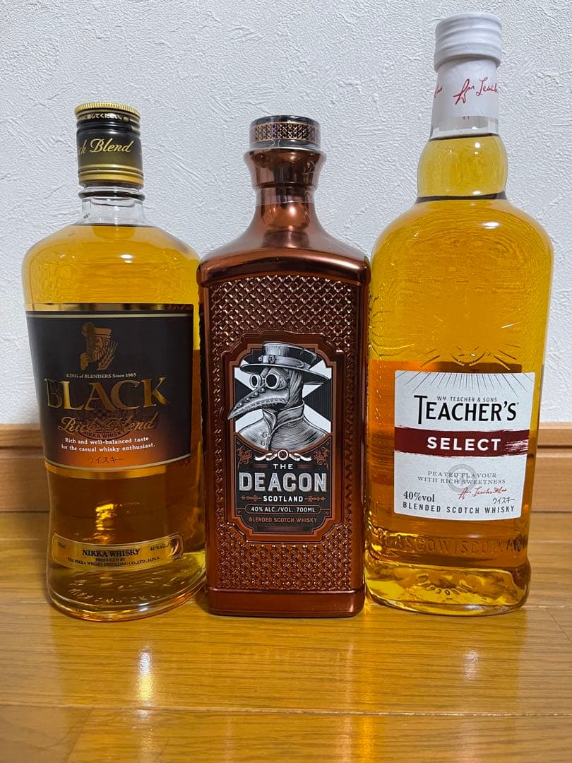 ディーコン　ティーチャーズセレクト　リッチブレンド旧ボトル　セット