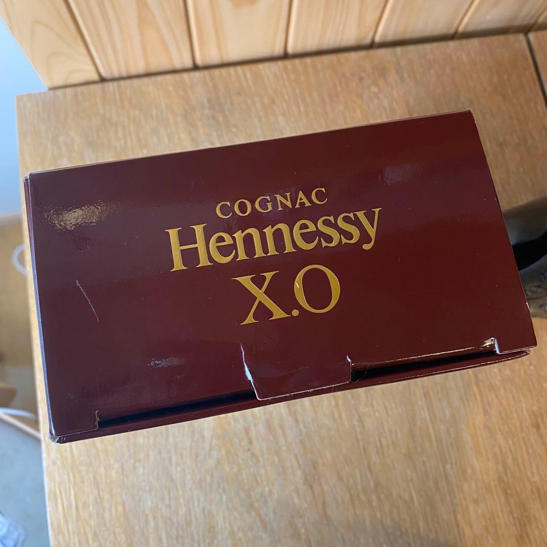 【未開封】Hennessy ヘネシーX.O 700mlグリーンボトル　金キャップ