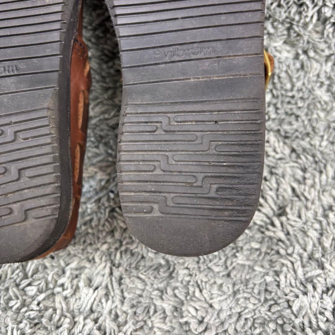 美品✨サイズ7オーロラシューズ ミドルイングリッシュ ブラウン 24cm