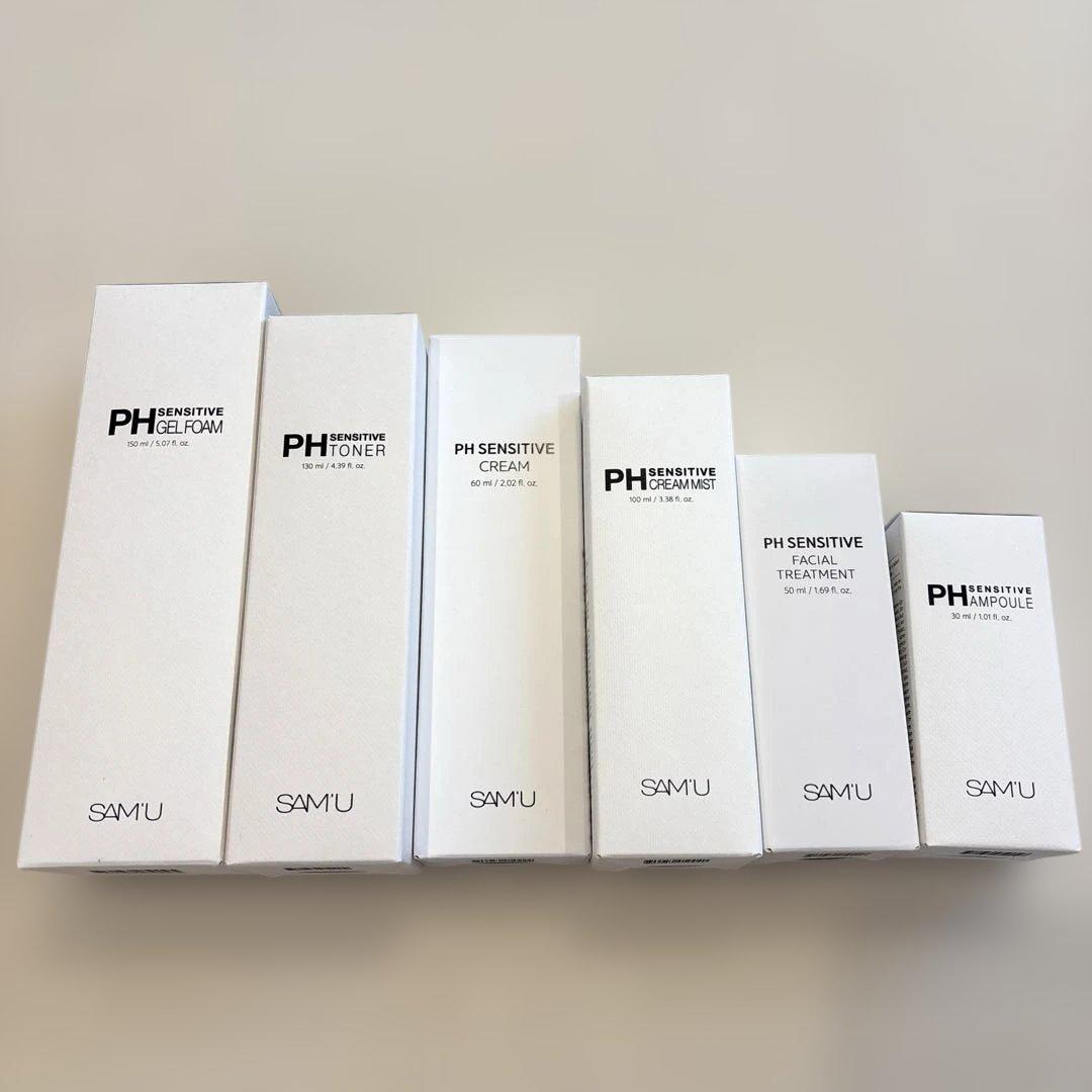 【新品】サミュ SAM'U PHセンシティブ6点セット★パック付き★