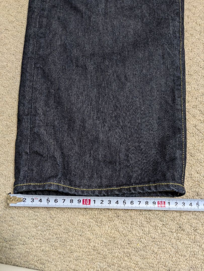 Visvim social sculpture ex wide デニム