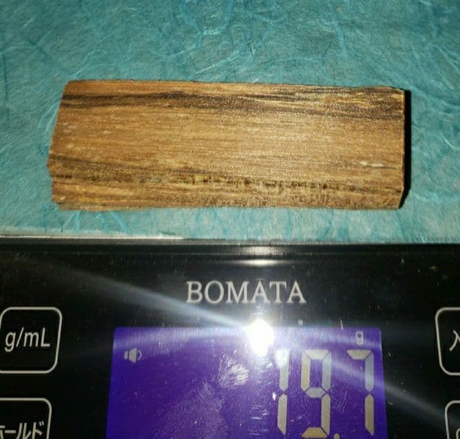101 沈香、伽羅、六国五味、聞香、香木「天然カンボジア産黄熟香▪️19,7ｇ」