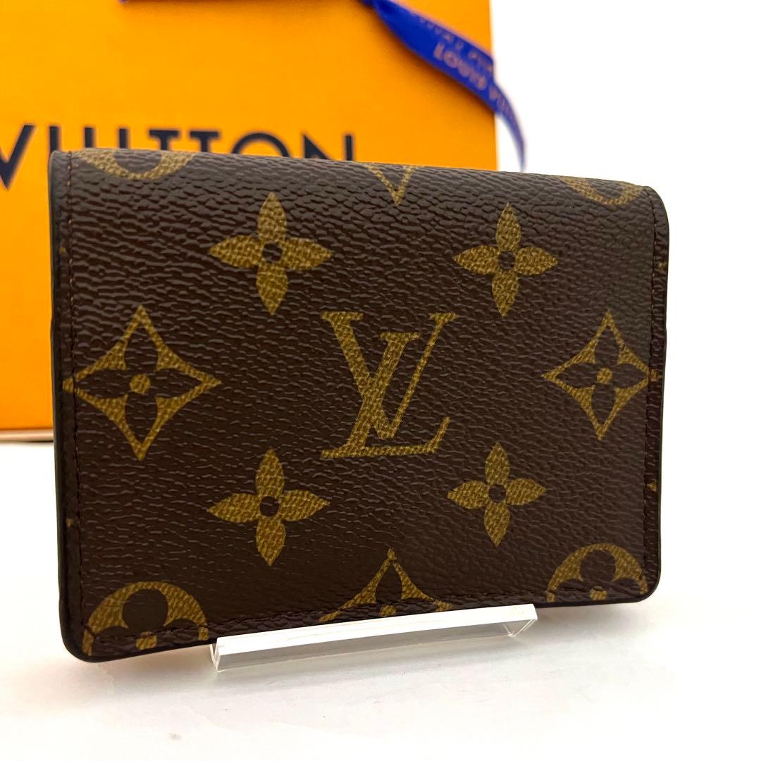 ✨新型極上美品✨ルイヴィトン モノグラム アンヴェロップ 名刺入れ カードケース