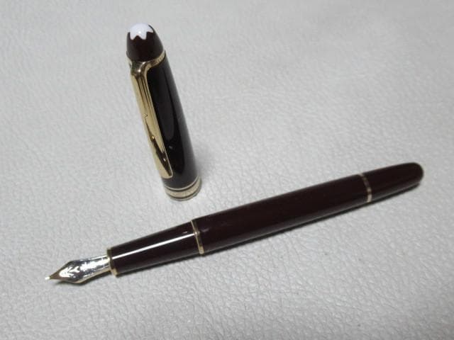 未使用 1980年代廃盤品◆モンブラン マイスターシュテュック No.144 赤