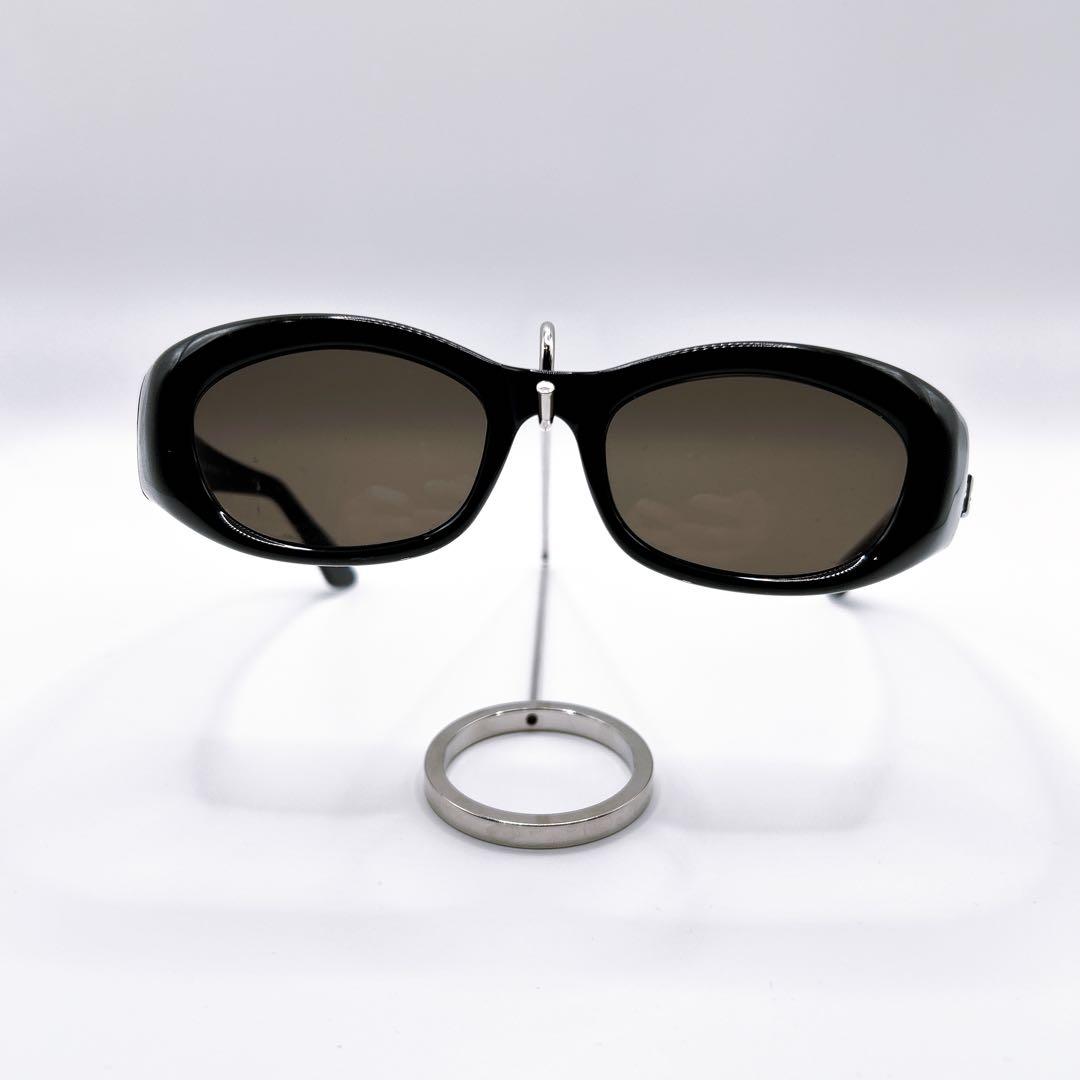 希少✨グッチ サングラス サイドロゴ Gロゴ ブラック ゴールド