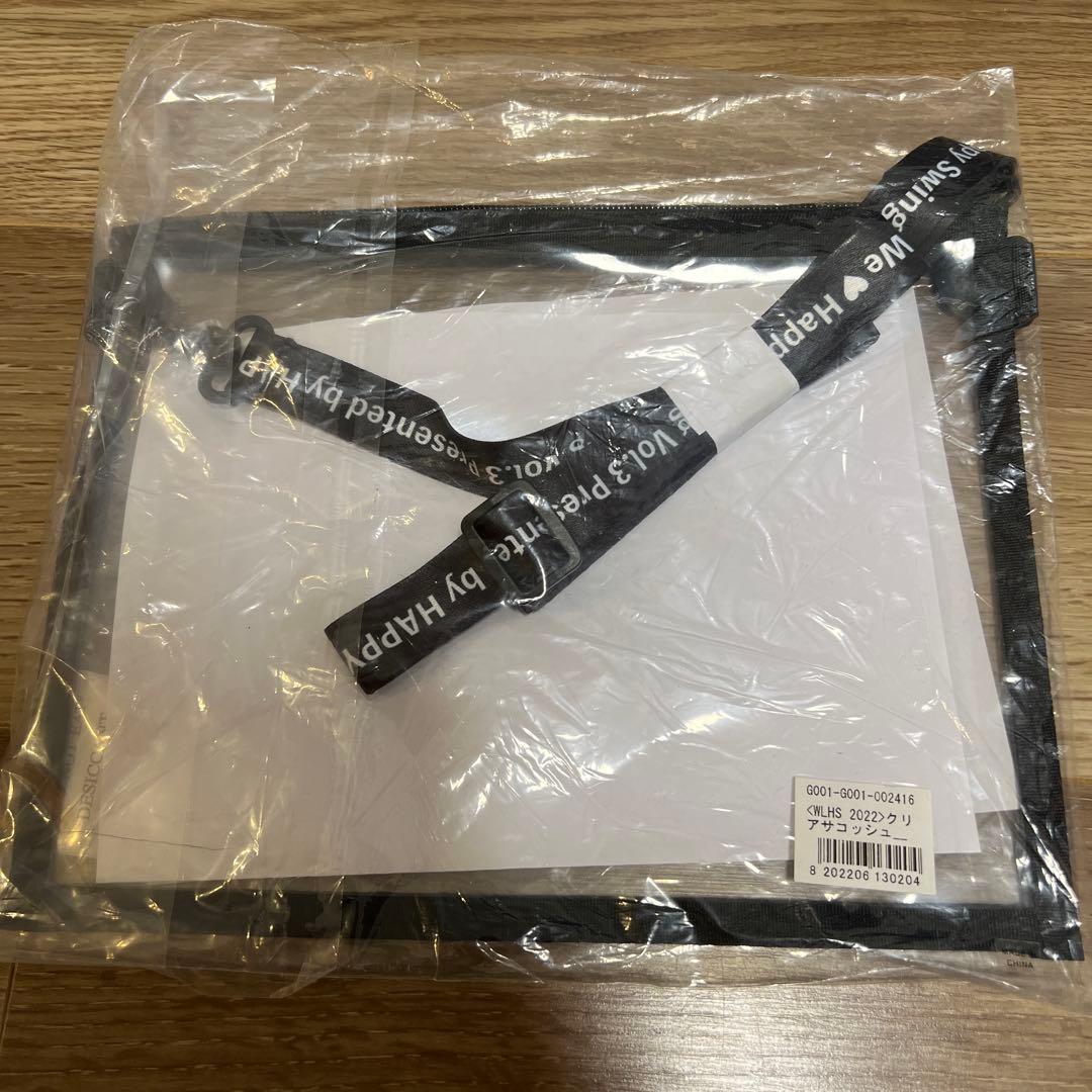 GLAY WLHS 2022 クリアサコッシュ