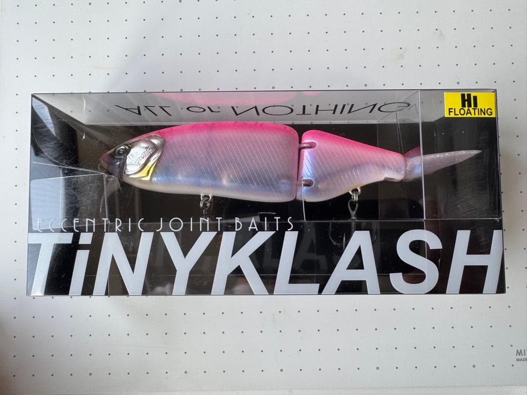 最終価格！【新品•未開封】DRT タイニークラッシュ hi #HAMAピンク