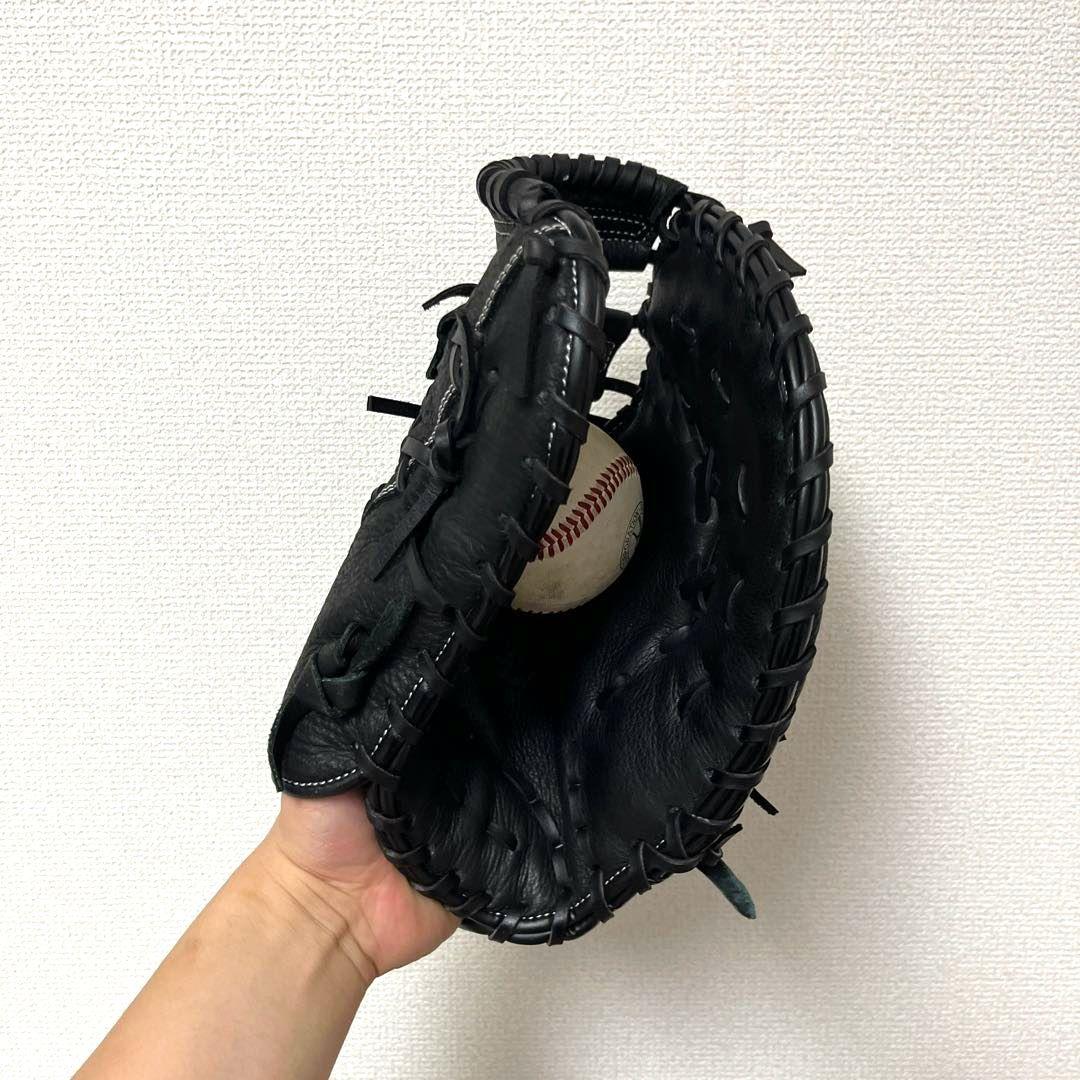 579 アシックス 型抜群 極美品 軟式 ファーストミット