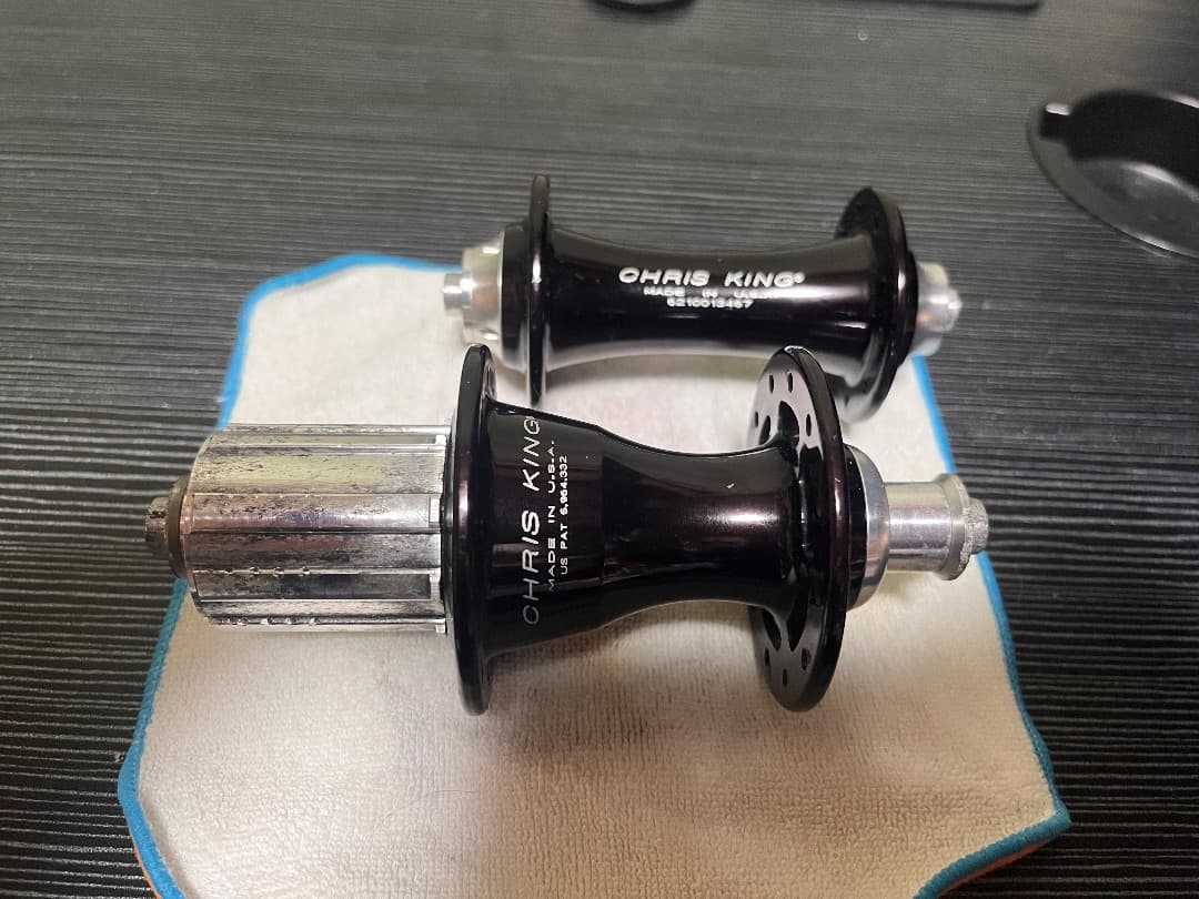 CHRIS KING R45 ブラックハブセット　定価15万円以上